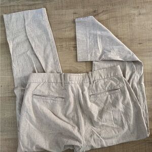 Abercrombie & Fitch Light Gray Chinos